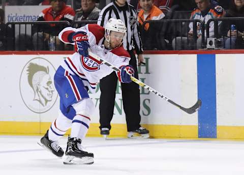 NEW YORK, NEW YORK – MARCH 03: Brett Kulak of the Montreal Canadiens (Photo by Bruce Bennett/Getty Images)