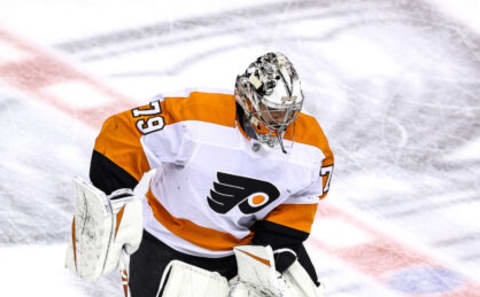 Carter Hart, Philadelphia Flyers  (Photo by Elsa/Getty Images)