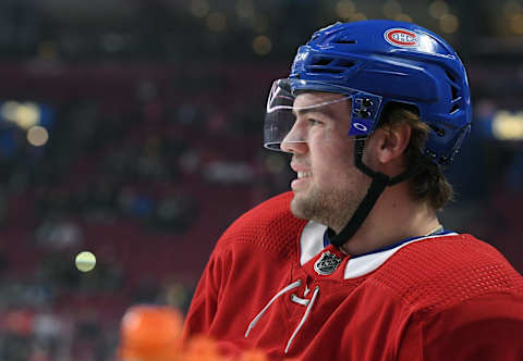 MONTREAL, QC – APRIL 6: Ryan Poehling #25 (Photo by Francois Lacasse/NHLI via Getty Images)