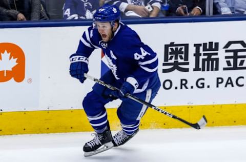 TORONTO, ON – APRIL 23: Morgan Rielly