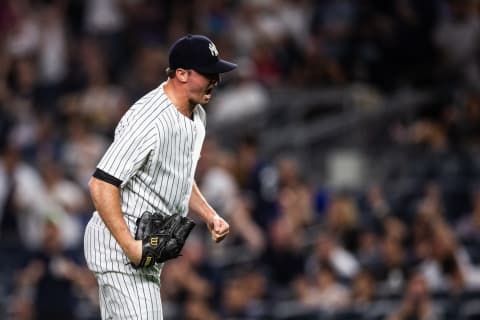 Because the Phillies didn’t sign Miller, Britton will probably be 2019’s closer. Photo by Rob Tringali/MLB Photos via Getty Images.