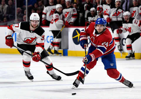 New Jersey Devils forward Pavel Zacha (37): (Eric Bolte-USA TODAY Sports)