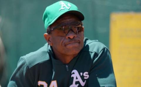 Rickey Henderson. (Photo by Thearon W. Henderson/Getty Images)