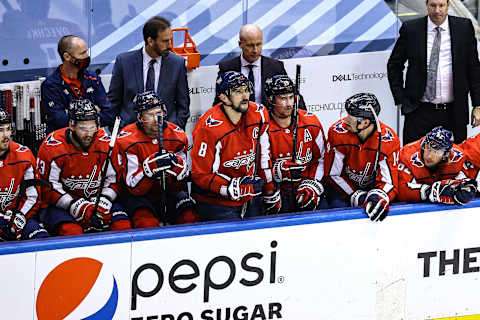 The Washington Capitals. (Photo by Elsa/Getty Images)