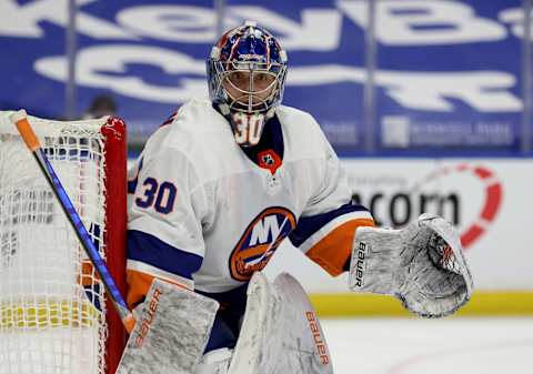 New York Islanders goaltender Ilya Sorokin (30). Mandatory Credit: Timothy T. Ludwig-USA TODAY Sports