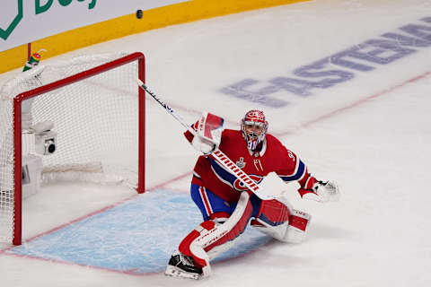 Carey Price #31 of the Montreal Canadiens. (Photo by Andre Ringuette/Getty Images)