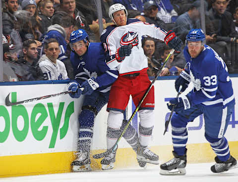 Toronto Maple Leafs vs. Columbus Blue Jackets (Photo by Claus Andersen/Getty Images)