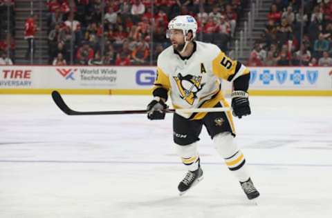 Kris Letang #58, Pittsburgh Penguins (Photo by Gregory Shamus/Getty Images)