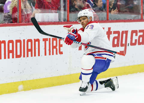 OTTAWA, ON – FEBRUARY 22: Max Domi Montreal Canadiens (Photo by Jana Chytilova/Freestyle Photography/Getty Images)