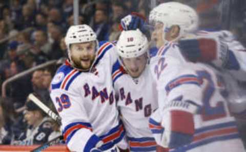 NHL: New York Rangers at Winnipeg Jets