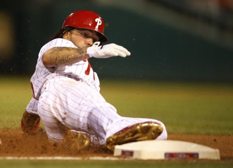 Next summer, Galvis will have competition for playing time. Photo by Rich Schultz/Getty Images.