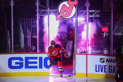 New Jersey Devils center Jack Hughes (86): (Ed Mulholland-USA TODAY Sports)