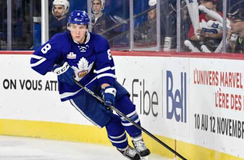 LAVAL, QC – NOVEMBER 01: Travis Dermott