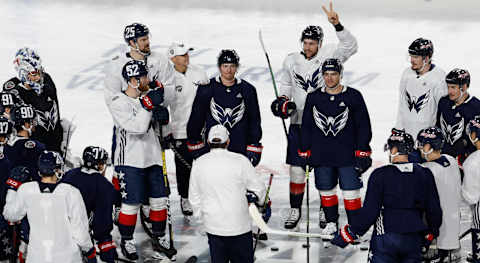 Peter Laviolette, Washington Capitals Mandatory Credit: Geoff Burke-USA TODAY Sports