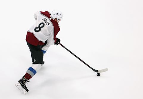 Cale Makar #8 of the Colorado Avalanche. (Photo by Bruce Bennett/Getty Images)