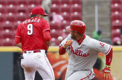 Is Stassi the Happiest Phillie So Far? Photo by David Kohl – USA TODAY Sports.