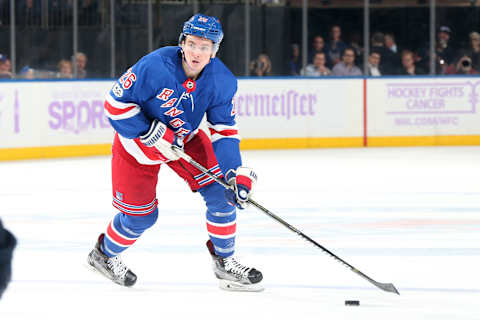 NEW YORK, NY – NOVEMBER 28: Jimmy Vesey