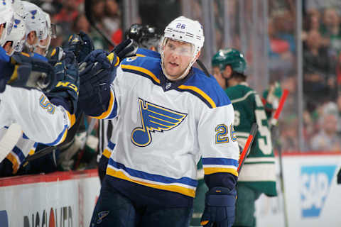 ST. PAUL, MN – APRIL 22: Paul Stastny