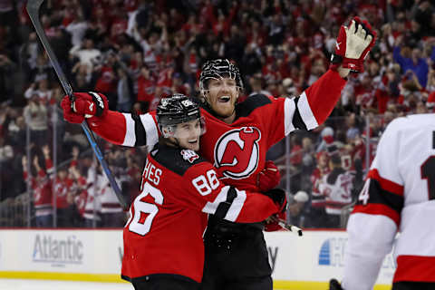 New Jersey Devils defenseman Dougie Hamilton (7): Tom Horak-USA TODAY Sports