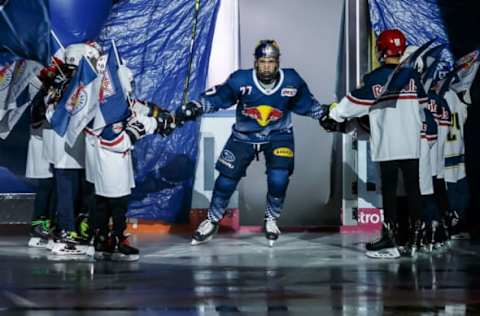 John Peterka of EHC Red Bull Muenchen (Photo by TF-Images/Getty Images)