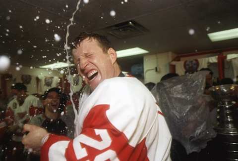 Detroit Red Wings, Mike Vernon (Photo Credit: Getty Images)