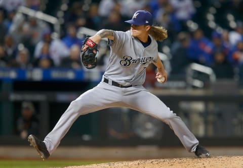 Milwaukee Brewers reliever 