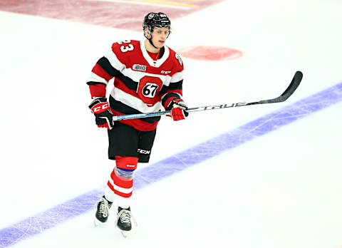 Marco Rossi #23 of Team Red. (Photo by Vaughn Ridley/Getty Images)