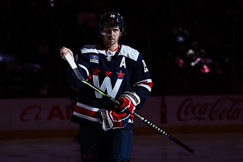 Washington Capitals, Nicklas Backstrom #19. (Photo by Scott Taetsch/Getty Images)