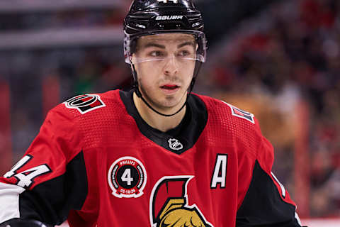 Jean-Gabriel Pageau #44, Ottawa Senators (Photo by Jana Chytilova/Freestyle Photography/Getty Images)