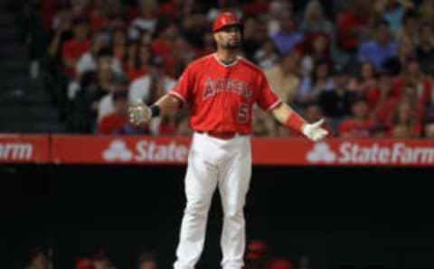 ANAHEIM, CA – AUGUST 08: Albert Pujols