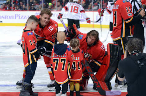 CALGARY, AB – NOVEMBER 5 2017: (Photo by Terence Leung/NHLI via Getty Images)