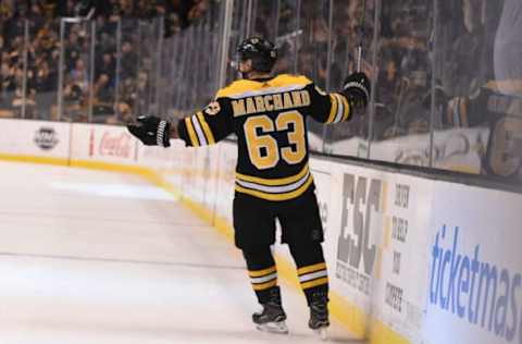 BOSTON, MA – JANUARY 23: Brad Marchand