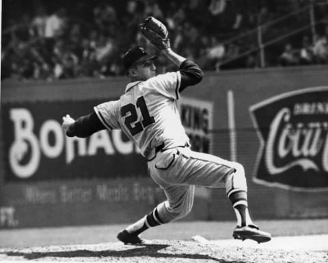 Warren Spahn (Photo by Robert Riger Collection/Getty Images)