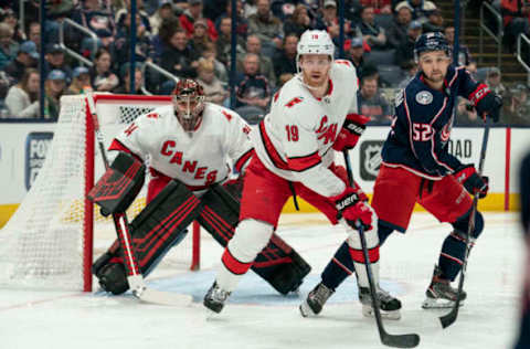 Dougie Hamilton, Carolina Hurricanes (Photo by Jason Mowry/Icon Sportswire via Getty Images)