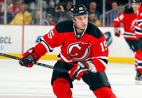 Steve Sullivan #15 of the New Jersey Devils. (Photo by Jim McIsaac/Getty Images