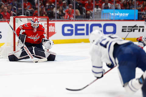 Vitek Vanecek, Washington Capitals Mandatory Credit: Geoff Burke-USA TODAY Sports