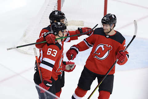 New Jersey Devils center Pavel Zacha (37): Vincent Carchietta-USA TODAY Sports