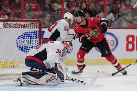 Ilya Samsonov, Washington Capitals Mandatory Credit: Marc DesRosiers-USA TODAY Sports