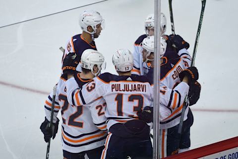 Edmonton Oilers forward Jesse Puljujarvi (13). Mandatory Credit: Candice Ward-USA TODAY Sports