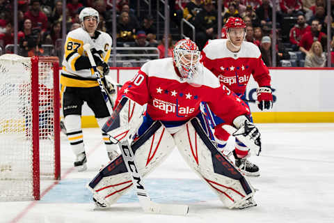 Ilya Samsonov, Washington Capitals (Photo by Scott Taetsch/Getty Images)