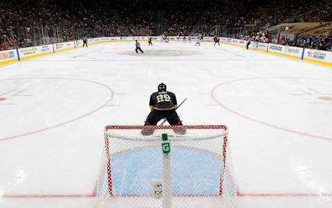 Marc-Andre Fleury #29 of the Vegas Golden Knights. (Photo by Ethan Miller/Getty Images)