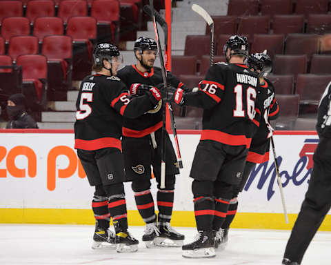 Artem Anisimov #51 of the Ottawa Senators. (Photo by Matt Zambonin/Freestyle Photography/Getty Images)