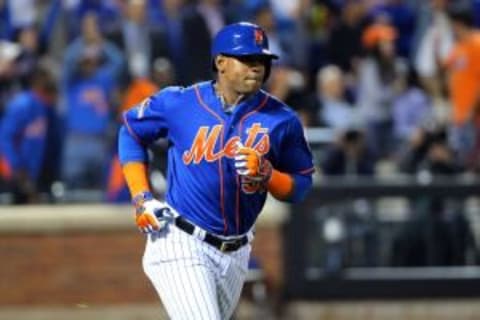 Keeping Yoenis Cespedes in Queens ensured the Mets remain competitive in the division this season.                                                                                      Anthony Gruppuso, USA TODAY Sports