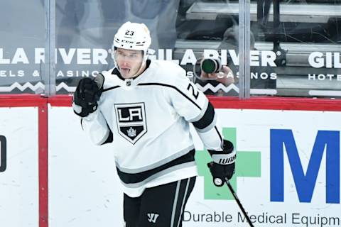 Los Angeles Kings right wing Dustin Brown (23). Mandatory Credit: Matt Kartozian-USA TODAY Sports