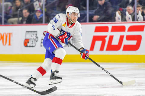 LAVAL, QC, CANADA – DECEMBER 21: Daniel Audette Laval Rocket Montreal Canadiens (Photo by Stephane Dube /Getty Images)