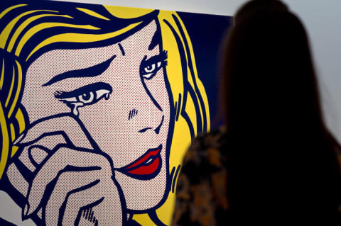 Roy Lichtenstein's Crying Girl