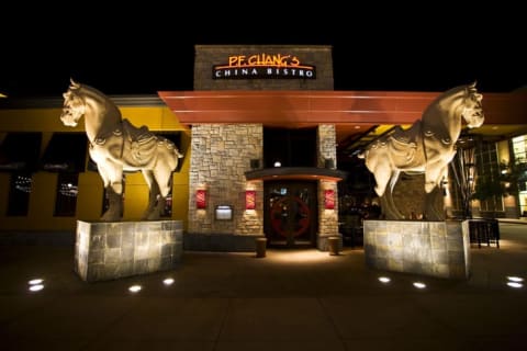 The front exterior of a P.F. Chang's restaurant