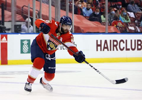 Keith Yandle #3 of the Florida Panthers. (Photo by Bruce Bennett/Getty Images)