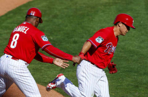 Kingery Will Probably Play Two Months for the IronPigs This Summer. Photo by Butch Dill – USA TODAY Sports.