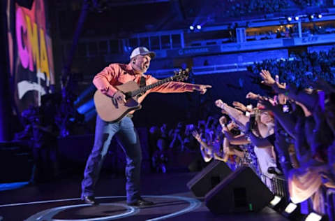 June 8, 2017; Nashville, TN, USA; Garth Brooks performs during the 2017 CMA Music Festival Nightly Concert held at Nissan Stadium. Mandatory Credit: Laura Farr/AdMedia/Sipa USA via USA TODAY NETWORK